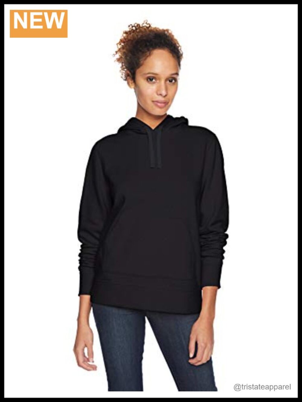 Women's Midweight Fleece Pullover Hoodie Kangaroo Pocket Regular Fit